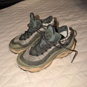 Nike Green and Gray Women's Sneakers